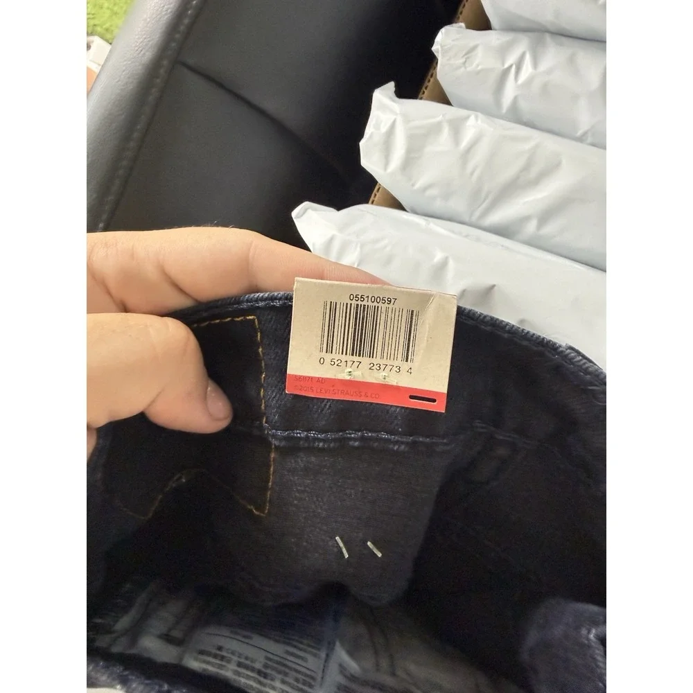 Levis 510 Jeans Mens 30x32 Flex Skinny Fit Tapered Leg Dark Wash Denim Stretch
